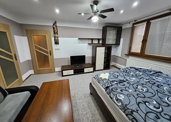 Wolf Luxusne Priestranne S Vyhladom Na Hory S Bezplatnym Parkovanim Velkou Smart Tv Rychlym Optickym Internetom Priamo V Pb Ticha Lokalita Vsetko Na Blizku Vhodne Pre Rodinu Skupinu Pracovne Cesty Aj Turistiku Plne Vybavena Kuchyn Považská Bystrica